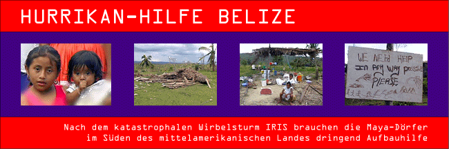 Logo HURRIKAN-HILFE BELIZE